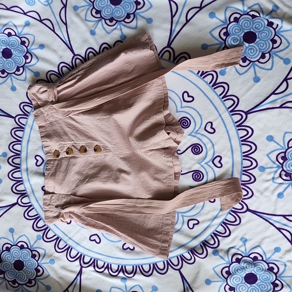 Women's Elodie paper bag shorts - size X-LARGE